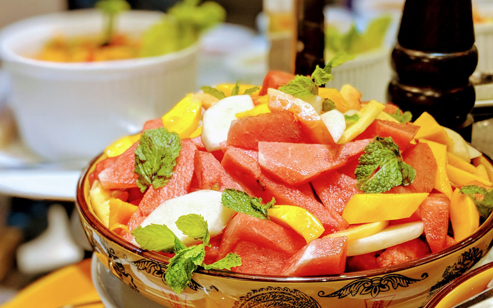 Energising fruit salad
