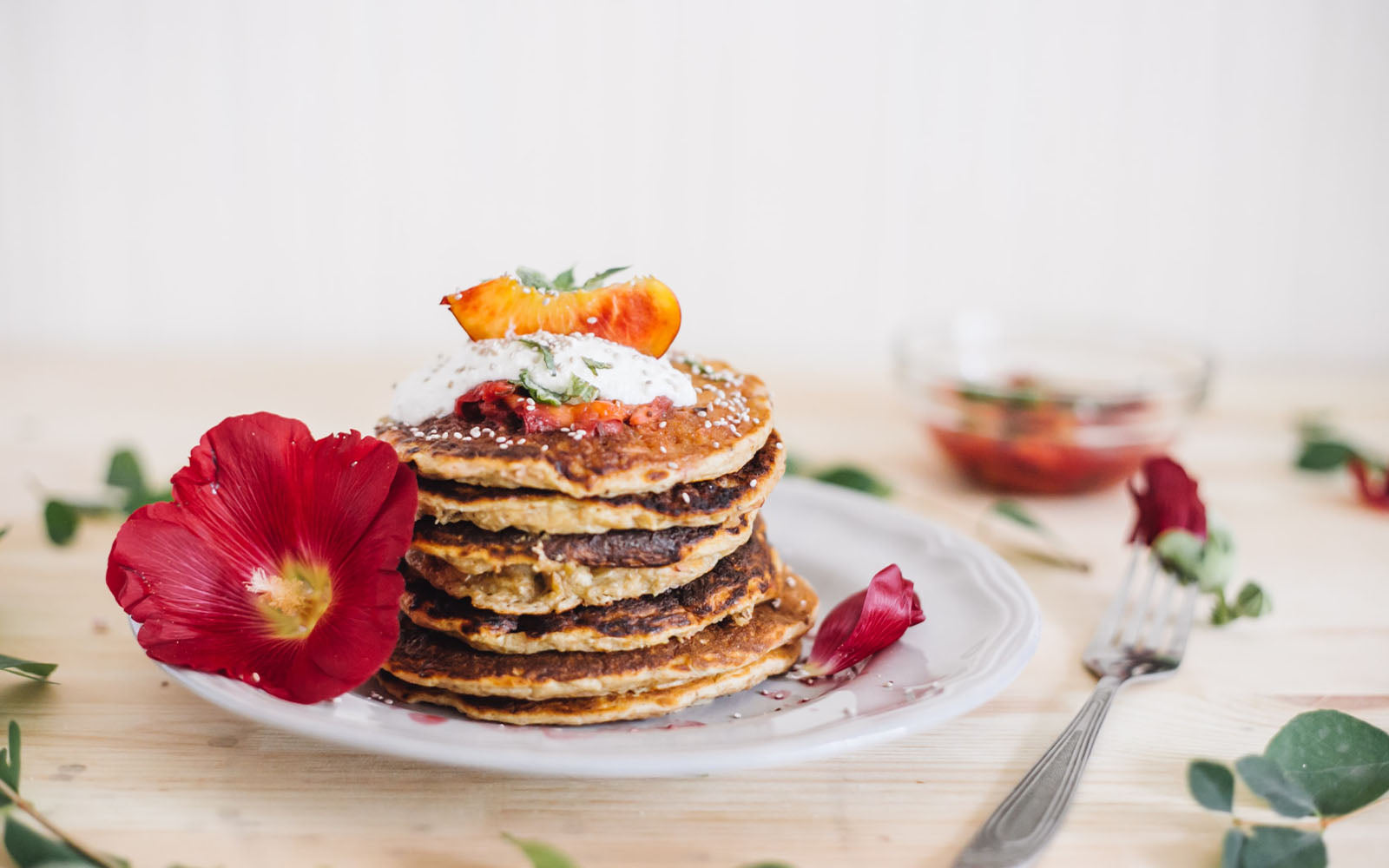 Golden milk vegan pancakes | Zooki
