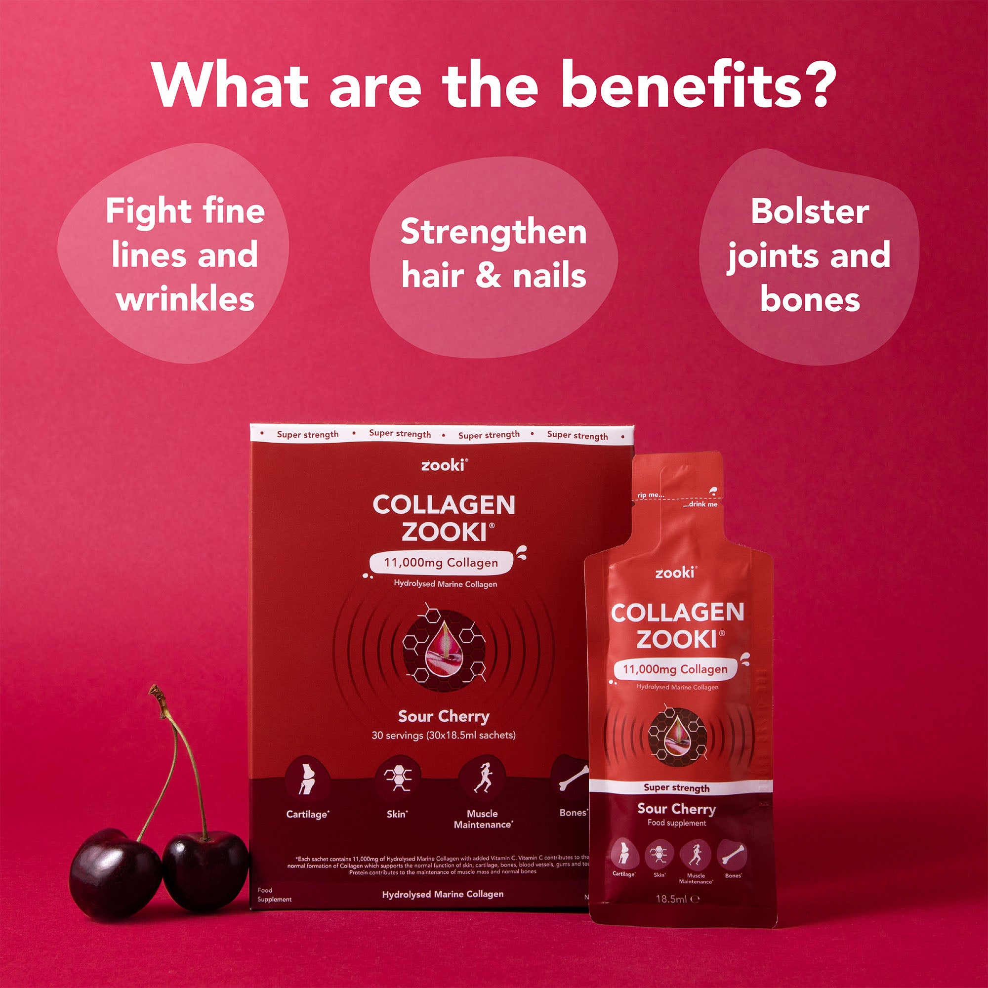 Super Strength Collagen - Skin, Hair, Nails, Joints & Bones
