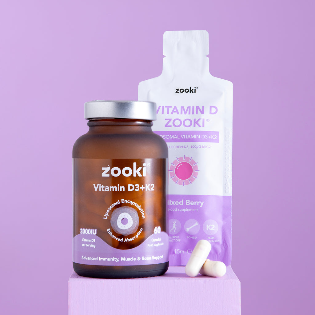 Vitamin D Capsules Immunity, Bones, Muscles Zooki