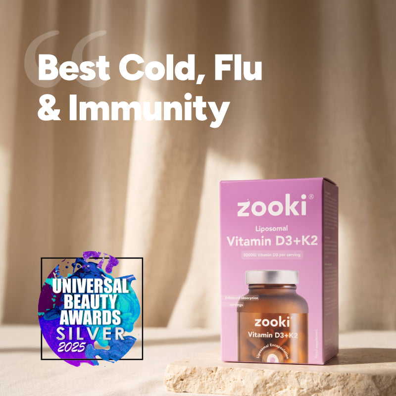 Vitamin D3+K2, Liposomal Capsules
