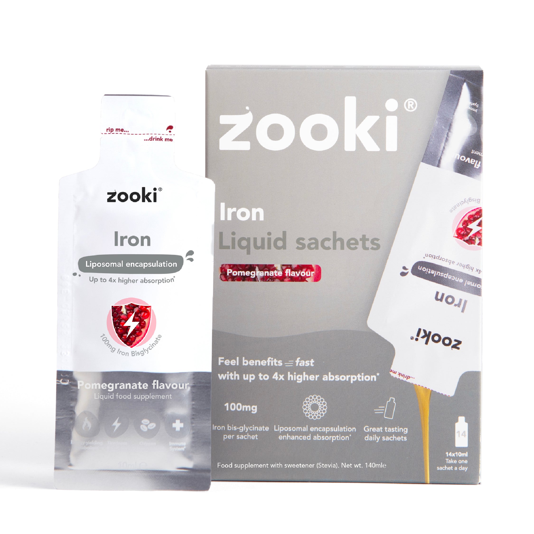 Iron, Liposomal Liquid Sachets