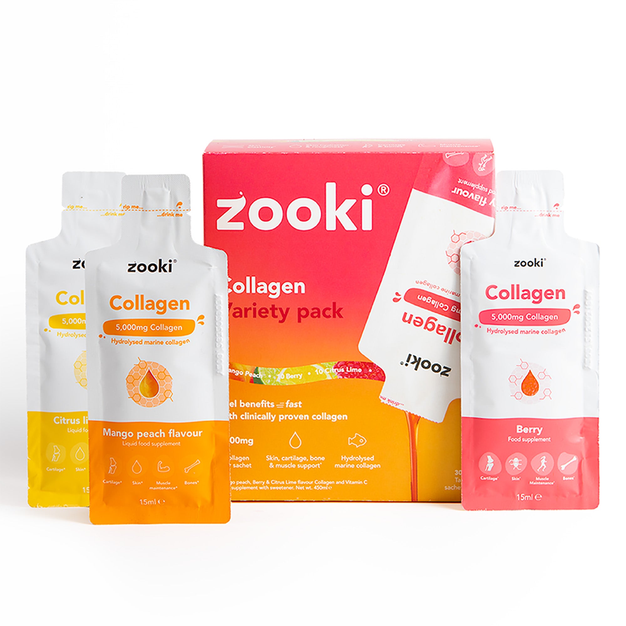 Marine Collagen Drink, Liquid Sachets