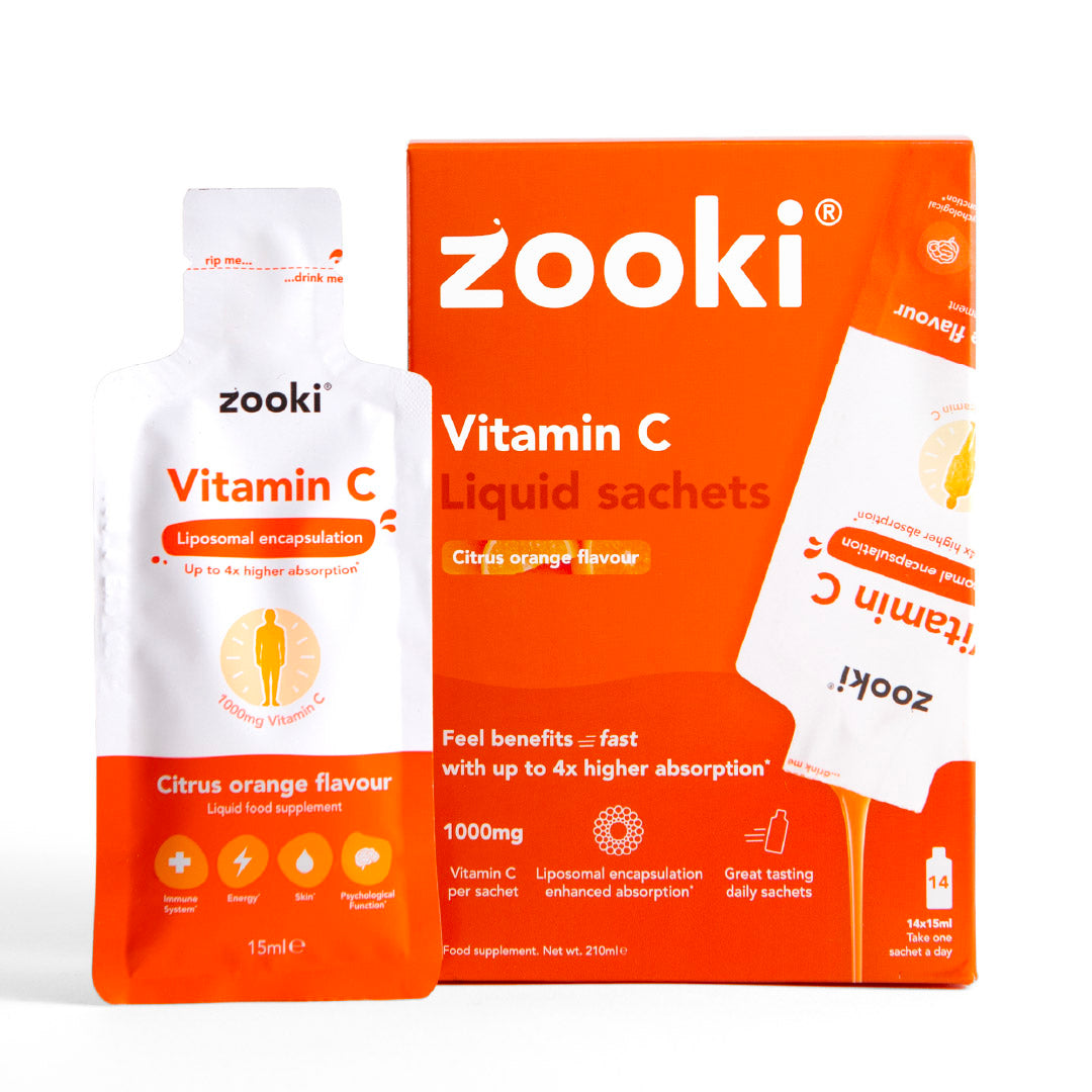 Liposomal Vitamin C Liquid, 4x Higher Absorption - Zooki