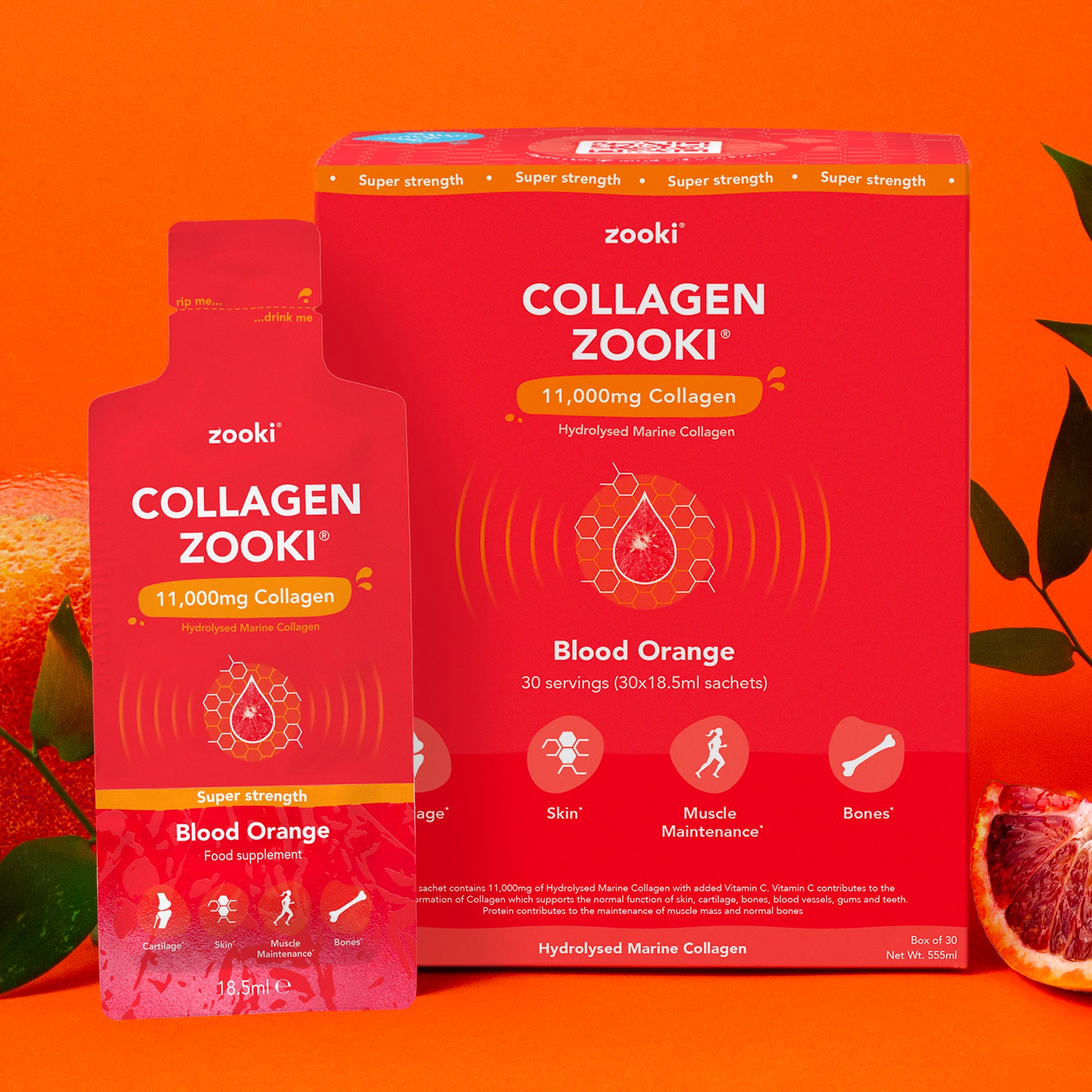 Super Strength Collagen - Skin, Hair, Nails, Joints & Bones