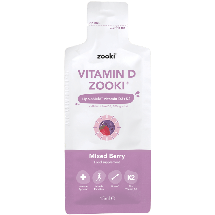 Vitamin D Zooki Mixed Berry