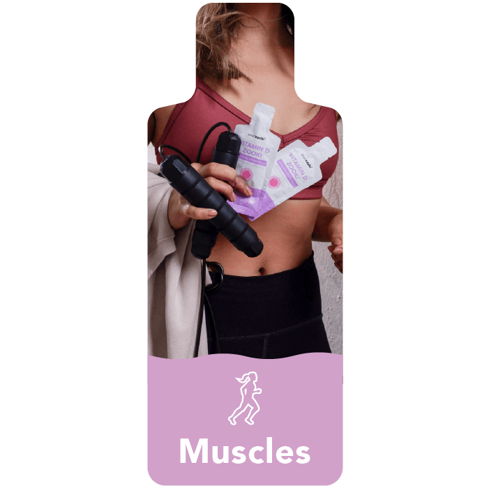 Vitamin D3 K2 for muscles Mixed Berry