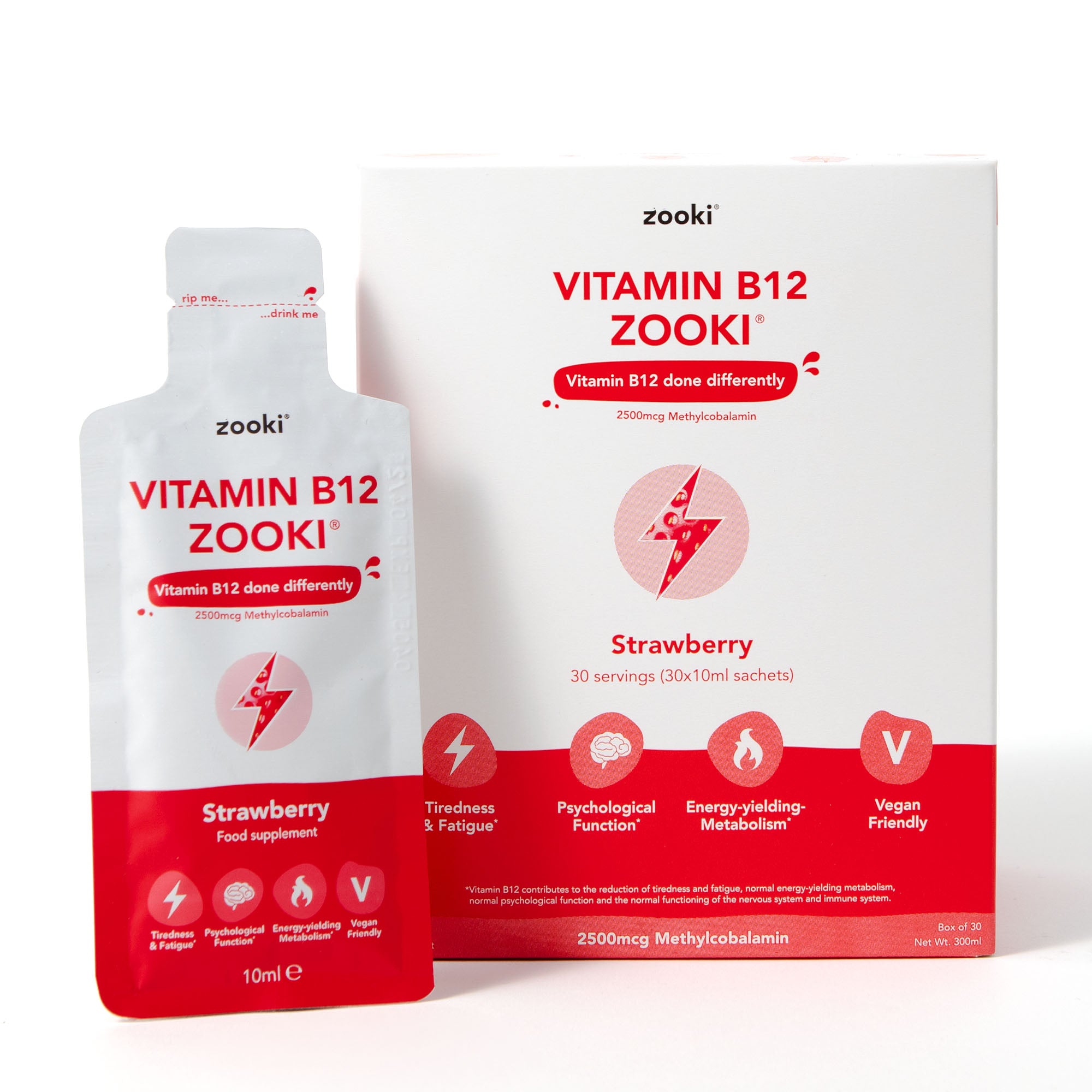 ［みつもも］キーサプリ×12 Liposomal Vitamin B12 Liquid, 4x Higher Absorption – Zooki