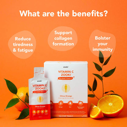 Vitamin C Zooki -  Immune System, Skin & Energy