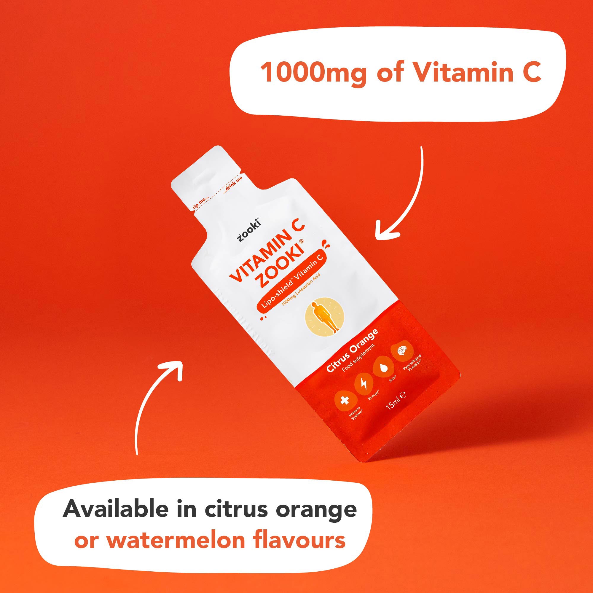 Vitamin C Zooki -  Immune System, Skin & Energy
