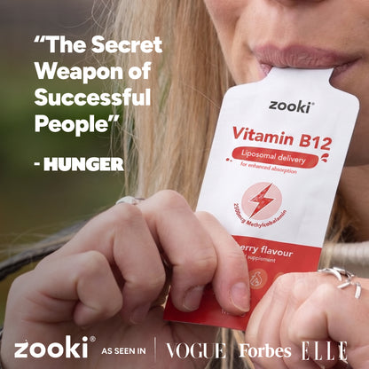 Vitamin B12, Liposomal Liquid Sachets