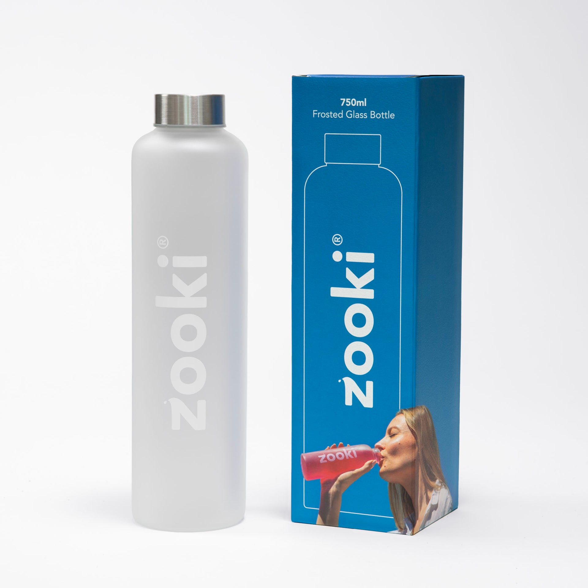 Frosted Glass Bottle