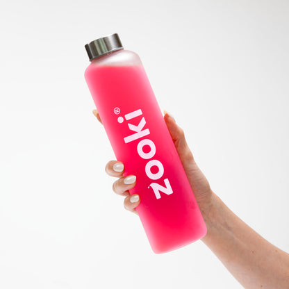 Zooki Frosted Glass Bottle - 750ml