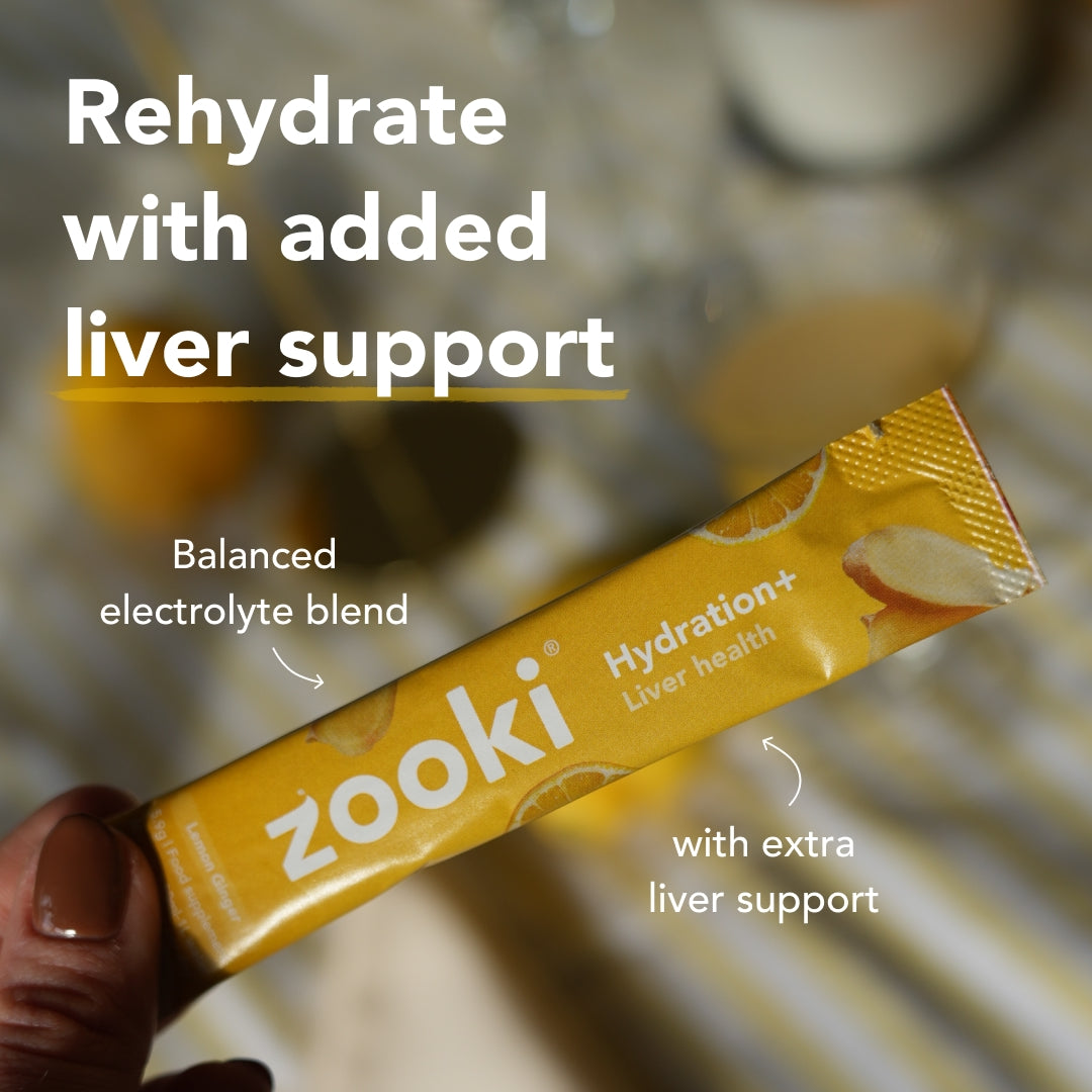 Hydration+ Liver Health Electrolyte Sachets - Zooki