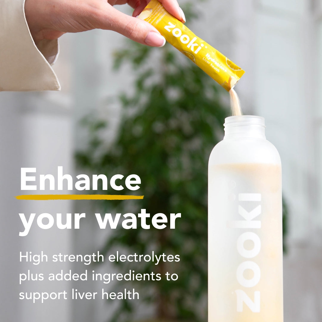 Hydration+ Liver Health Electrolyte Sachets - Zooki