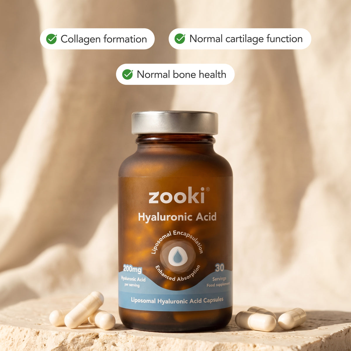 Hyaluronic Acid, Liposomal Capsules