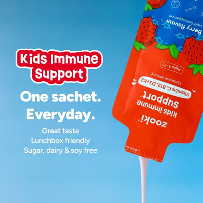 Kids Immunity Support, Liposomal Liquid Sachets