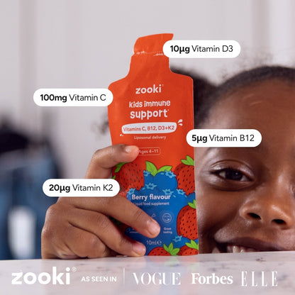 Kids Immunity Support, Liposomal Liquid Sachets