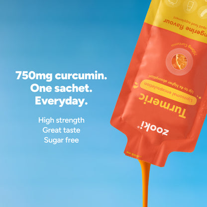 Turmeric, Liposomal Curcumin Liquid Sachets