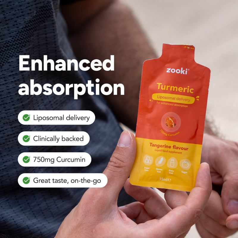 Turmeric, Liposomal Curcumin Liquid Sachets