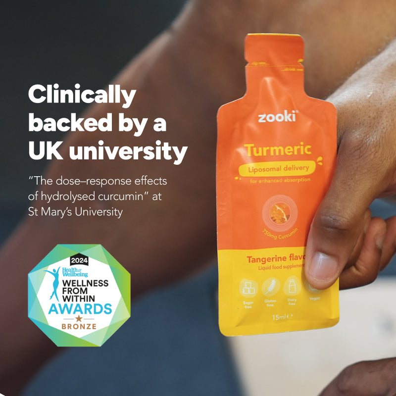 Turmeric, Liposomal Curcumin Liquid Sachets