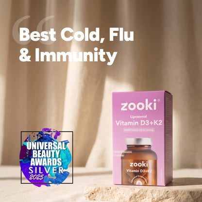 Vitamin D3+K2, Liposomal Capsules