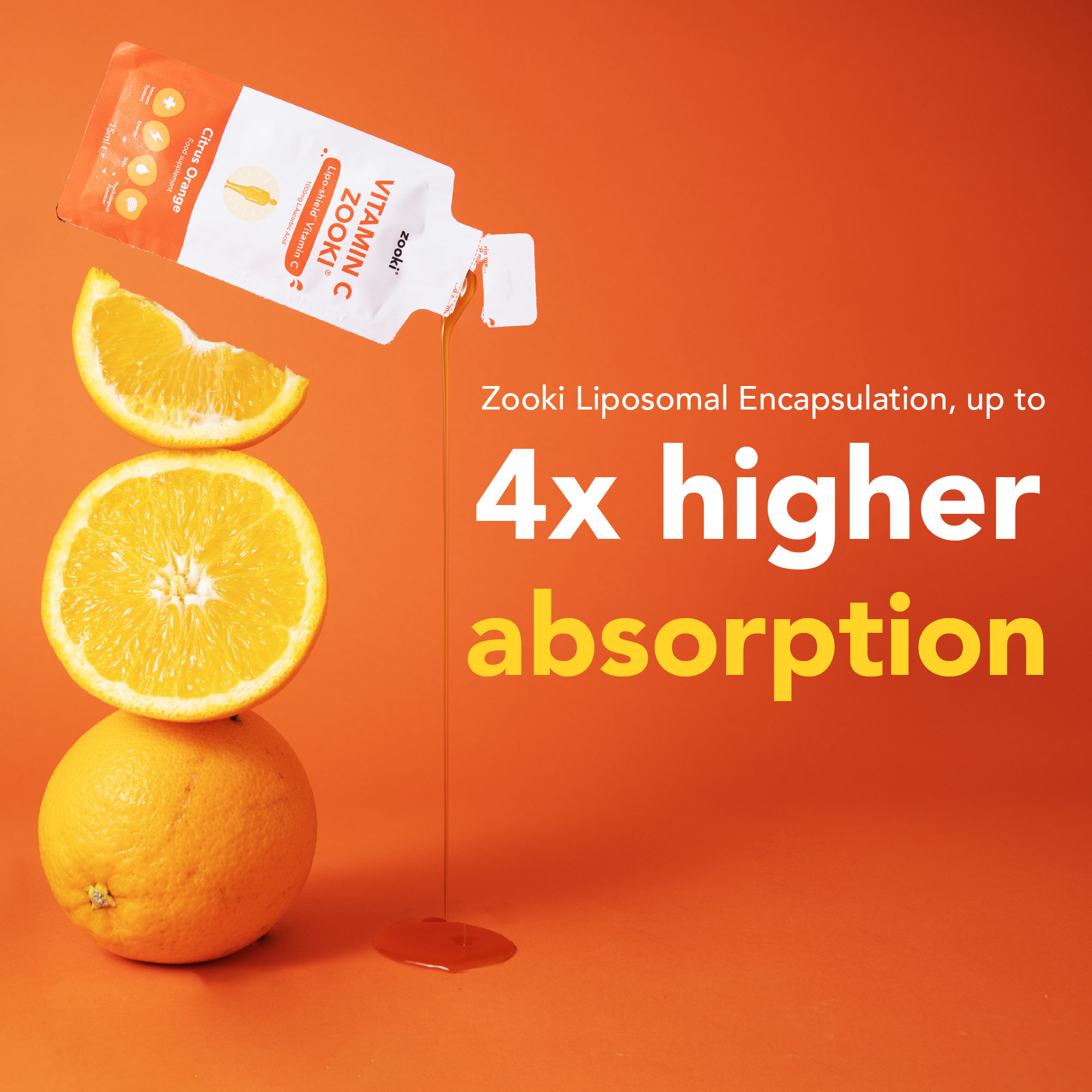 Vitamin C Zooki -  Immune System, Skin & Energy