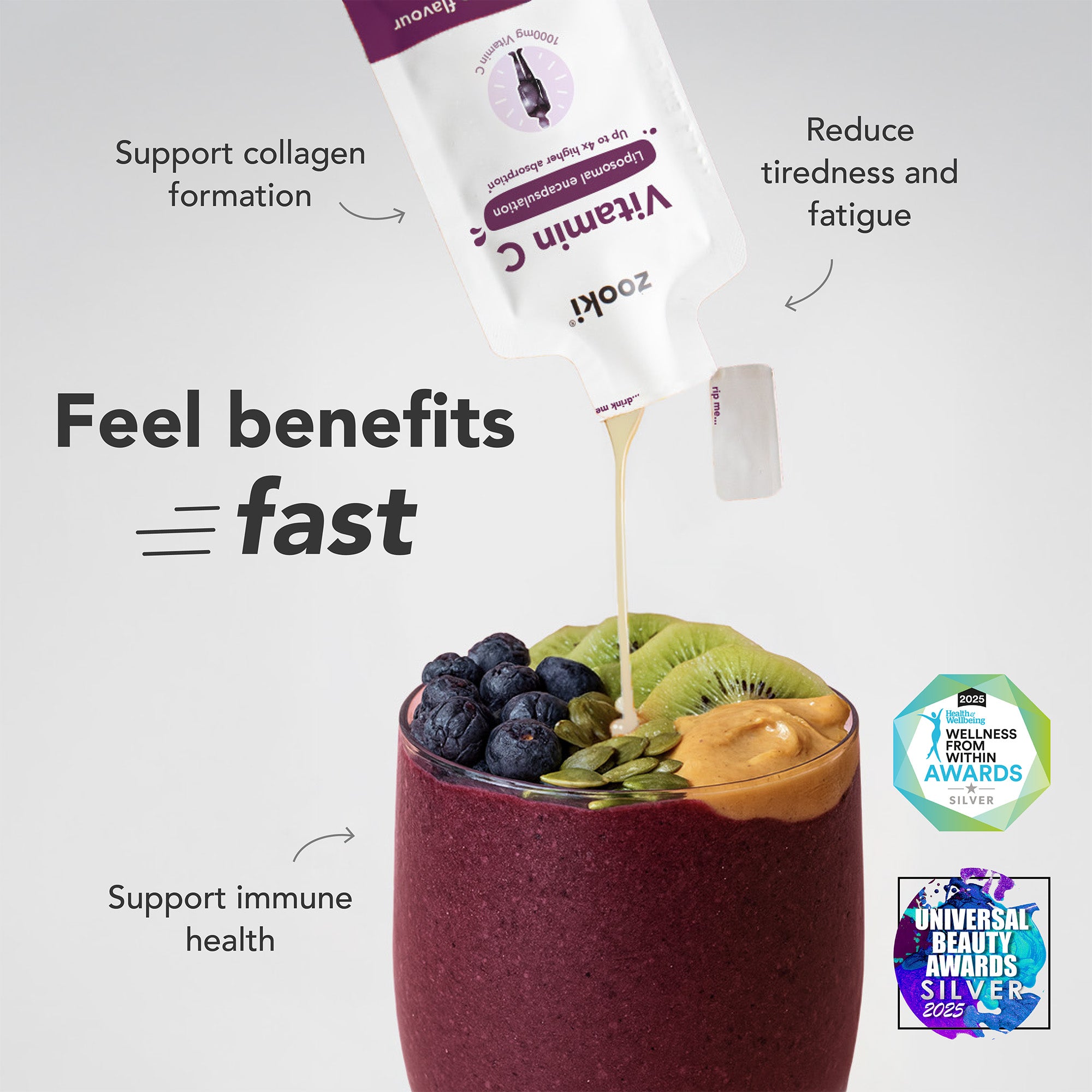 Vitamin C, Liposomal Liquid Sachets