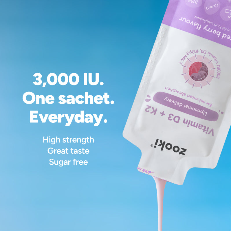 Vitamin D3+K2, Liposomal Liquid Sachets