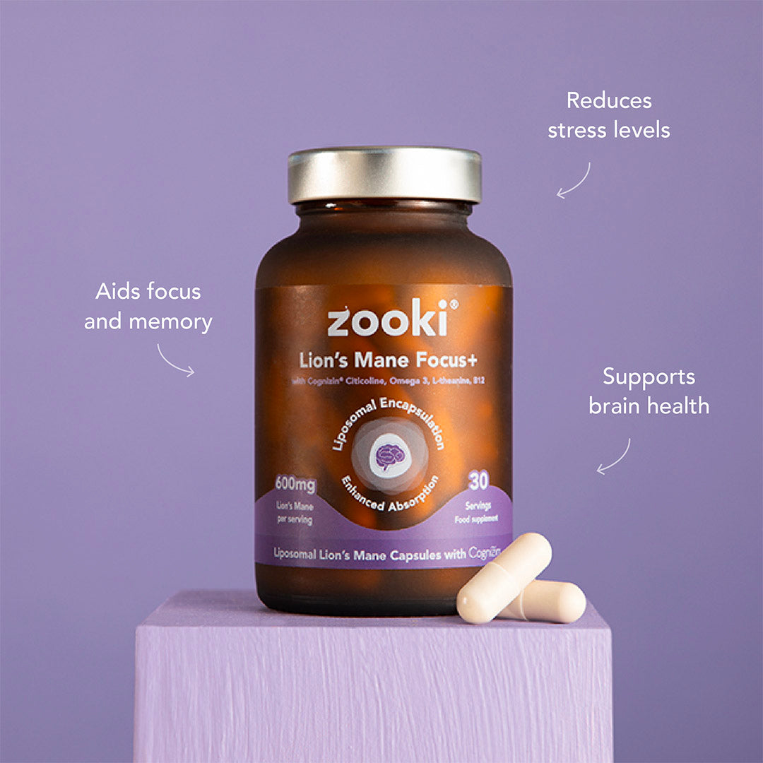 Lion's Mane Focus+, Liposomal Capsules