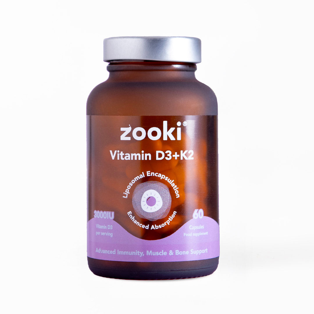 Vitamin D3+K2 Liposomal Capsules