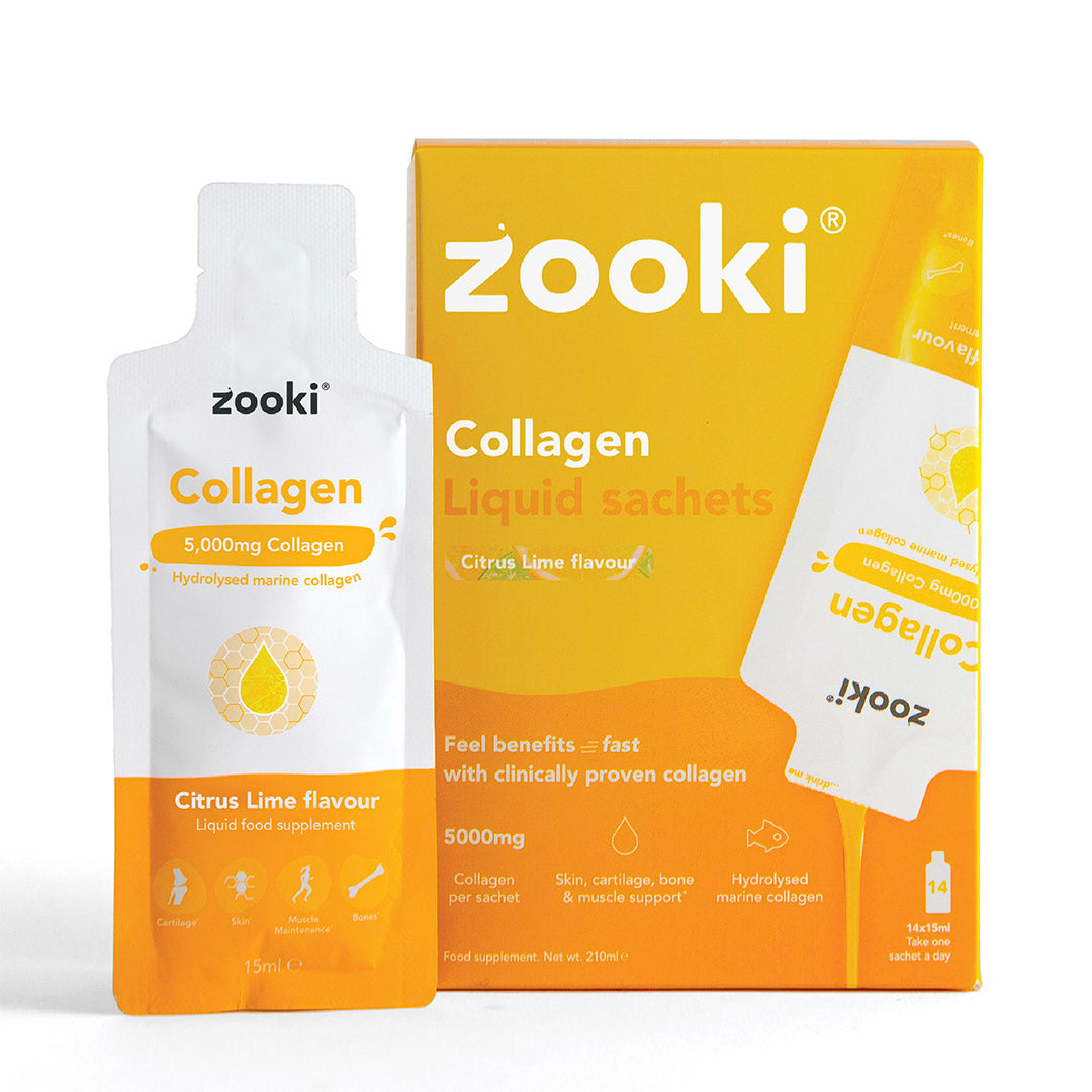 Marine Collagen Liquid Sachets For Skin, Hair & Nails - Zooki
