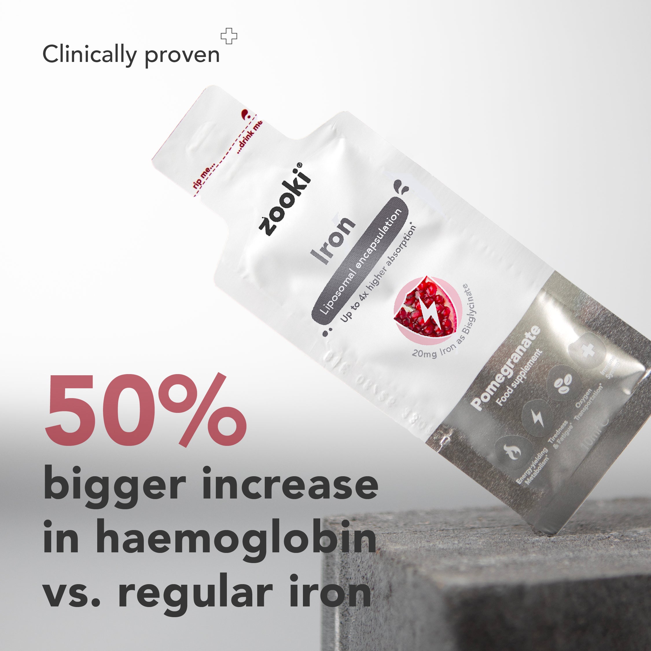 Iron, Liposomal Liquid Sachets