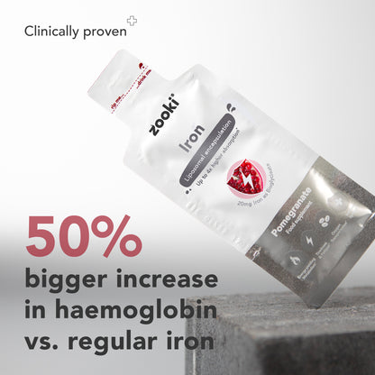 Iron, Liposomal Liquid Sachets