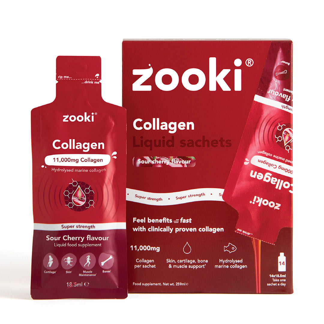 Super Strength Collagen Drink, 11,000mg Marine Liquid Collagen Sachets