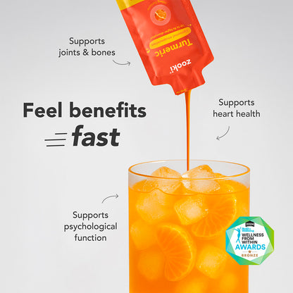 Turmeric, Liposomal Curcumin Liquid Sachets