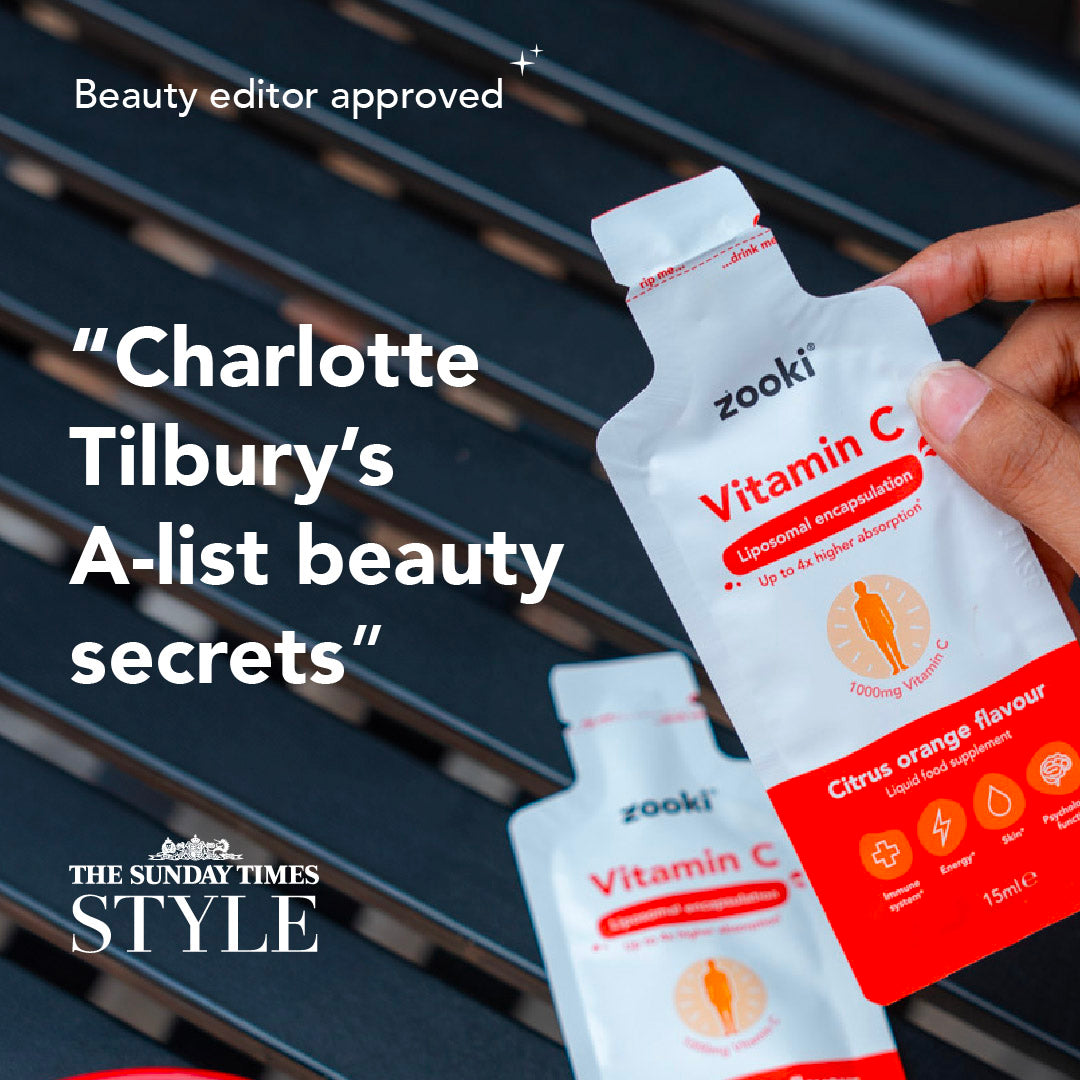 Liposomal Vitamin C Liquid, 4x Higher Absorption - Zooki