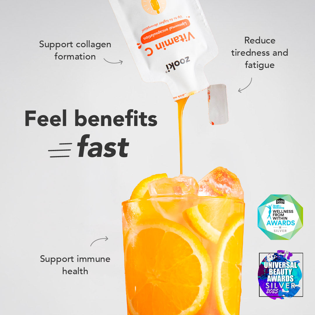 Liposomal Vitamin C Liquid, 4x Higher Absorption Zooki