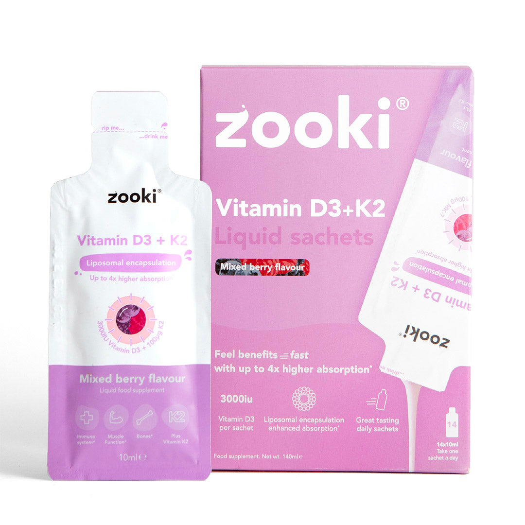 Vitamin D3+K2, Liposomal Liquid Sachets