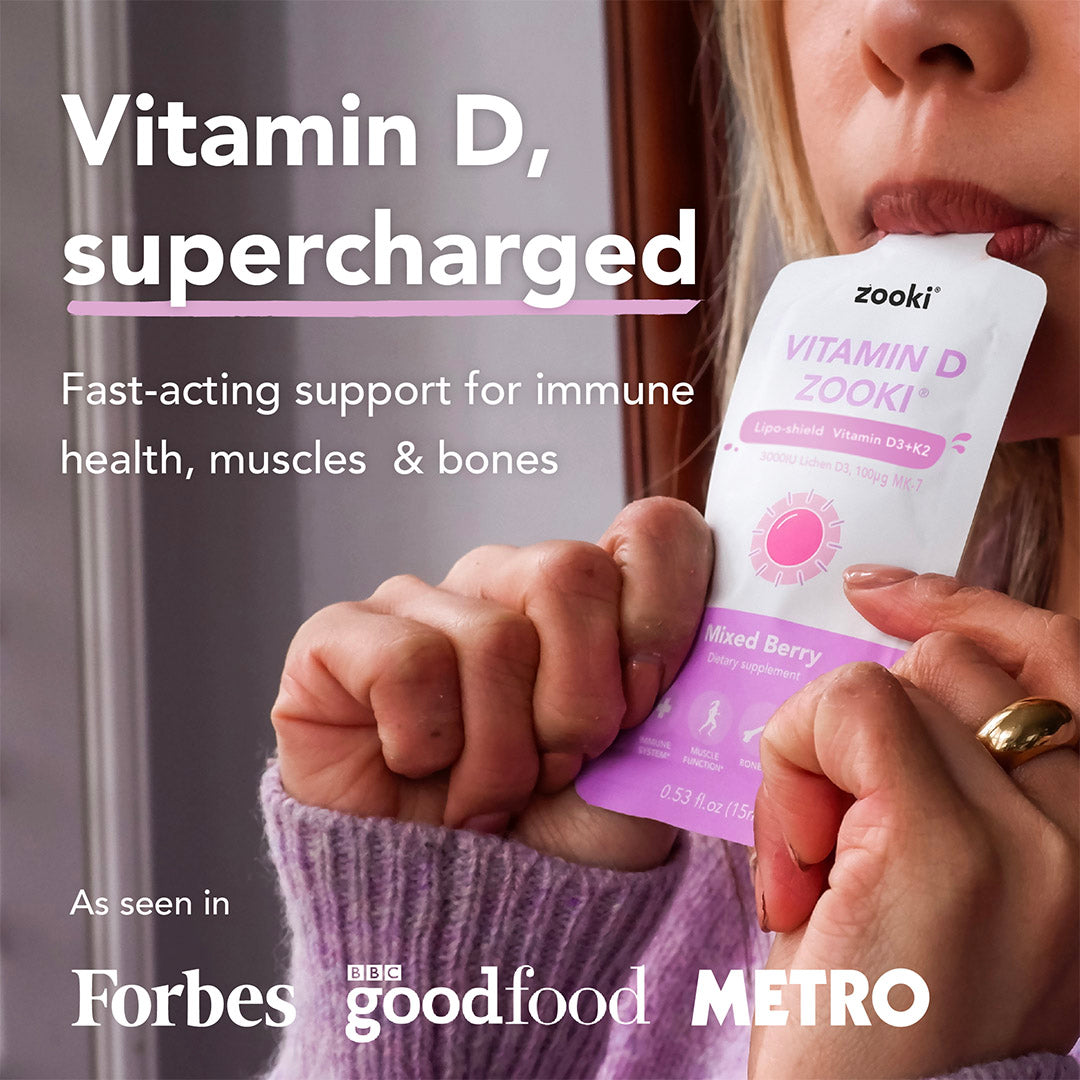 Vitamin D3+K2, Liposomal Liquid Sachets