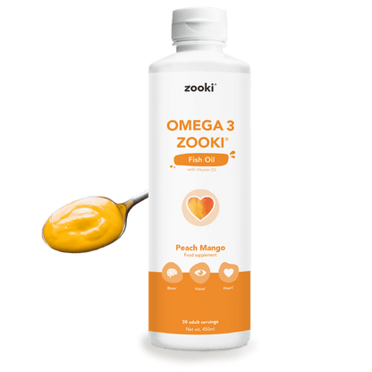 Omega 3 Zooki Peach Mango